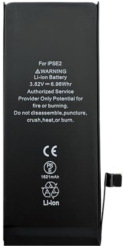 MOBILEX® Batería para iPhone SE 2 (2020) | Chip TI | 1821mAh - OEM | Interna Repuesto con Adhesivo | Capacidad Original