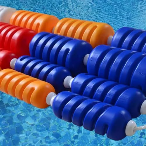 Professionelle Schwimmbahn-Trennwand, Sicherheits-Pool-Isolationsschnur, 10 m, 9 cm Durchmesser, ideal für Poolsicherheit und Training