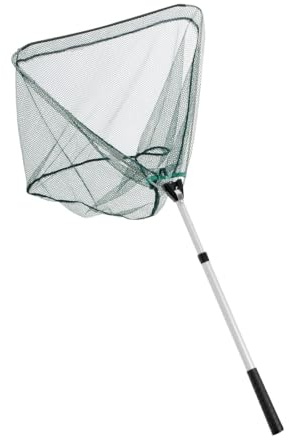 Abu Garcia Fishing Landing Net Rubber Landing Net Alu Tele 45 x 45 x 35 cm 448 g Telescopic Saltwater