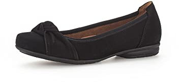 Gabor Damen Comfort Sport Geschlossene Ballerinas, Schwarz (Schwarz 47)