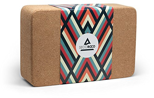 Yogablock aus natürlichem Kork - rutschfest und optimaler Grip – Naturkork, biologisch abbaubar und recyclingfähig – hoher Komfort dank abgerundeter Kanten
