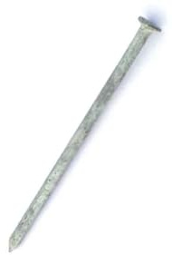 DIMOS EHA43007 771012 Flachkopfspitze, rund, glatt, verzinkt, Ø 3 x 60 mm, Box mit 5 kg