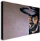 Clint Eastwood Kunstdruck auf Leinwand, gerahmt, Motiv The Good The Bad And The Ugly, verschiedene Größen (A4, 30,5 x 20,3 cm)