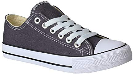 Elara Unisex Sneaker Textil Turnschuh Low top Chunkyrayan CHF Dk.Grey-46