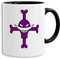 Whitebeard Logo - tasse à café Mug cadeau Son Ruffy Luffy Zoro Saitama One Dragon Master Goku Ball Vegeta Zoro Piece Db, Farbe2:Blanc