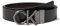 Calvin Klein Herren Gürtel Ck Metal Bombe PB 3.5 cm Ledergürtel, Schwarz (Ck Black /Dk Brown), 110 cm