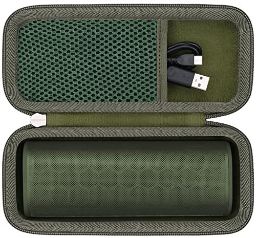 Khanka Hard Case Compatible with Sonos Roam 2 / Sonos Roam/Sonos Roam SL Portable Waterproof Bluetooth Speaker,Green,Case Only