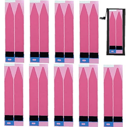 Haowul 10pcs Universal Battery Adhesive Sticker Easy to Pull Trackless Tape Strip for Mobile Phone Battery Glue Tape Strip Tab