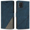 SONWO Coque pour Xiaomi MI 10 Lite 5G, Protection Housse Etui en Cuir PU Portefeuille Livre pour Xiaomi MI 10 Lite 5G, Emplacements Cartes, Fonction Support, Bleu