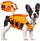 ASENKU Schwimmweste Hund für Kleine Hunde S,Verstellbar & Ripstop Hundeschwimmweste,Rettungsweste für Hunde mit Griff und Reflektierend zum Chihuahua, Dackel, Französische Bulldogge,Labrador