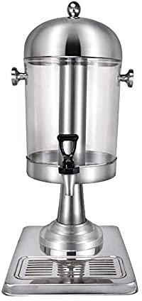WCEECE Dispensador de cerveza con enfriador de acero inoxidable con núcleo de hielo, dispensador de bebidas de gran capacidad, para zumos y cócteles, accesorio para fiestas