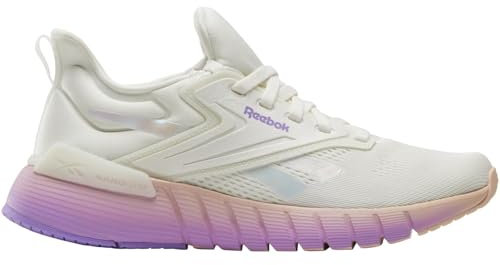Reebok Damen Nano Gym Sneaker, Chalk/Washed Clay/Dgtl Purple, 40 EU