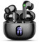 ZZU Cuffie Bluetooth, 5.3 Auricolari Bluetooth Con 4 ENC Cancellazione Rumore Mic, 3D Hi-Fi Stereo bassi profondi, 48 Ore, LED Display Cuffie Wireless in Ear, IP7 Impermeabili, Ricarica Rapida USB-C