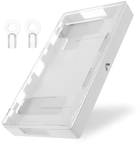 COHEALI Mobiles Handy Schließfach aus Abs und Acryl mit Schloss und Zwei Schlüsseln Kompatibel mit Meisten Handys für Erwachsene und Schüler zur Selbstkontrolle