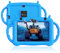 Tablet Bambini 7 pollici Android 12, 2+32 GB (128 TF), Kids Tablet con Controllo Genitori, Bluetooth, WiFi, con Custodia Protettiva, APP bambini educare, YouTube (Blu)