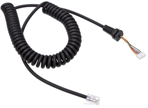 Holibanna Microphone Accessory Kit Awg Wire Cable Dtmf Hand Mic Fit Radio Mic Cord