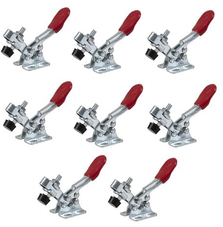 Knebelklemmen Holzbearbeitung Nockenklemme Schnellspanner Knebelklemme für CNC-Halteklemmen (DK201 x 8 Stück)