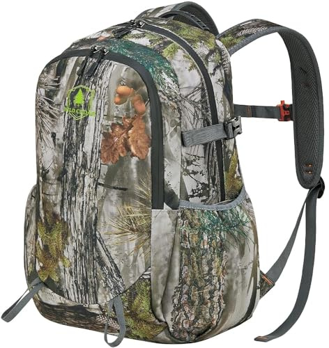 NewView Wild Cedar 30L Kinder Camo Jagdrucksack mit 11 Taschen für Männer