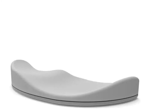 Handballenauflage Ergonomische, gleitende Handballenauflage, gleitendes Handgelenkpolster, das sich mit Ihrer Maus bewegt, weiches Silikongel, leichte Handgelenkauflage(Gray right hand)