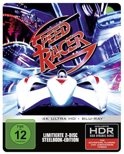 Speed Racer (Steelbook, 4K-UHD, Blu-ray)