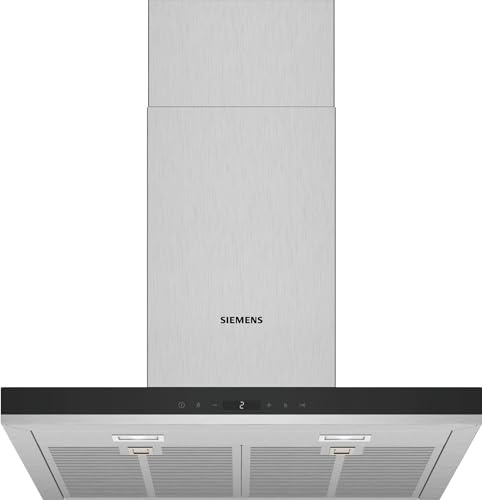 Siemens LC67BIP50 iQ500 Wandesse, 60 cm, Made in Germany, LED-Beleuchtung, touchControl, Intensivstufe mit automatischer Rückschaltung, Edelstahl