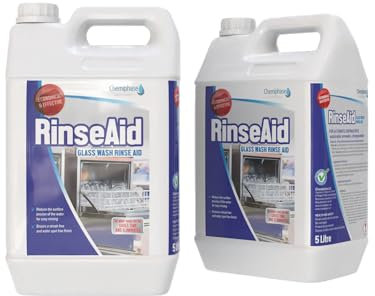 Rinse Aid - Dishwasher Rinse Aid - For automatic Dishwashers 2 x 5 Litres