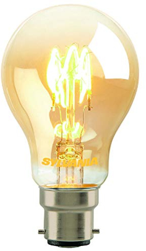 Sylvania 2.3w BC Vintage Decorative LED A60 GLS Filament Bulb 0027975