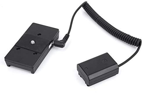 Camera Power Adapters, NP-FZ100 Dummy DC Coupler, Dummy Battery Pack Coupler Adapter Suitable for NP-FZ100 Battery with Battery Buckle Plate