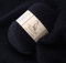TEHETE 100% Kaschmir Garn zum Stricken, Häkelgarn 250 Metern Handstrickgarn 3-fädig 50g per Knäuel, seidig & edel Wolle, Schwarz