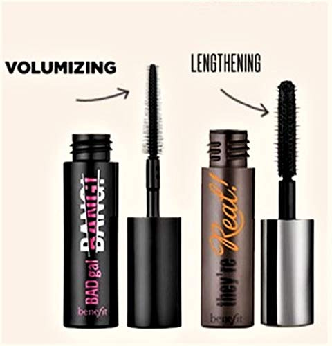 Benefit Deluxe TRAVEL-SIZED Mini Mascaras Duo