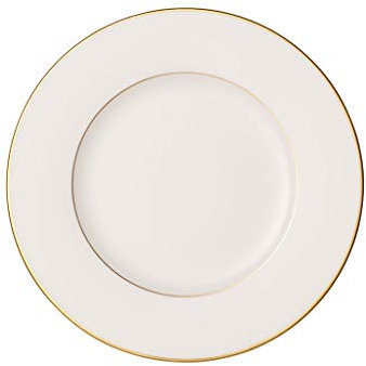 Villeroy & Boch Signature Anmut Gold Frühstücksteller, 22 cm Ø, weiß/Gold