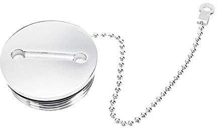 Boote Tankdeckel, Asudaro Boat Fuel Deck Fill Cap 1,5 Zoll Edelstahl Marine Deck Einfülldeckel Kraftstoff Wasser mit Gummidichtung Dichtungsboot Ersatzzubehör 41MM für Boat Caravan RV Yacht,Silber