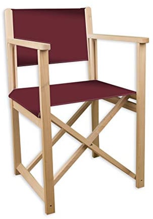 Promo Trade Regie Stuhl, Holz (Bordeaux)
