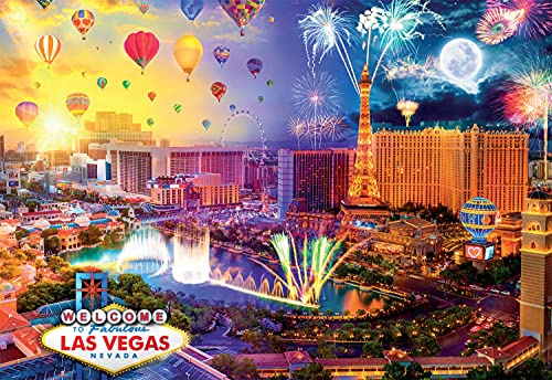 Buffalo Games - Fabulous Las Vegas - 2000 Piece Jigsaw Puzzle