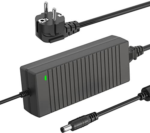 Shentian Adaptador de Corriente/Transformador de 100 V-240V a 12V con Enchufe de CC de 5,5x2,5mm para Tiras LED 5050 3528,Controladores LED de Impresora 3D,CCTV,etc (12V 10A Adaptador)