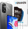Yenwen Protector de Pantalla Compatible con Xiaomi Redmi Note 11S 6.43”, 2 Piezas Cristal Templado con 2 Piezas Protector de Lente de Cámara, [9H Dureza] Vidrio Templado Ultra Resistente