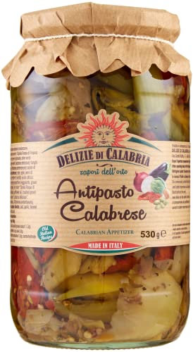 Antipasto calabrese delizie della calabria Kalabrische Gemüse Vorspeise 530 g