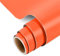 IModeur 5Ft Matte Orange Permanent Vinyl Roll - 30.5 x 152.5 cm Self Adhesive Vinyl for Cup, Orange Vinyl for Birthday Gift, Party Ornaments, Home Decor