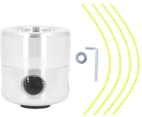 Testina per Decespugliatore a 4 Fili, Sostituzione della Testina per Decespugliatore in Lega di Alluminio, Accessori per Tosaerba per Decespugliatore per Vetro
