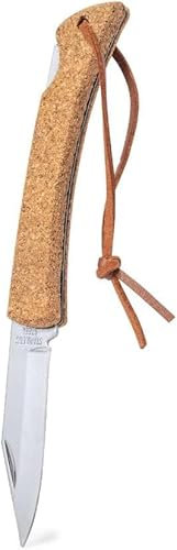 Begoon Couteau Canif - Canif Pliant - Couteau Liège et Inox - Cran d'arrêt (Style 3)