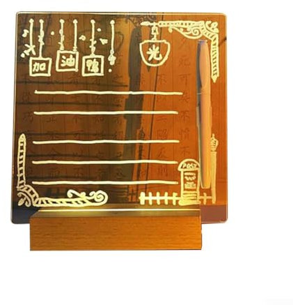 Schreibtafel und praktische, leuchtende Schreibtafel, tragbares Design, geeignet zum Zeichnen, Schreiben und Lernen (1)