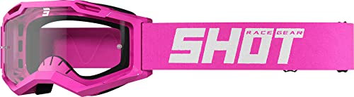 Shot Assault 2.0 Solid Motocross Brille, klar, Einheitsgröße