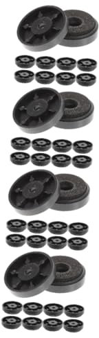 jojofuny 40stücke Lautsprecher Isolation Pads Dämpfer Für HiFi Geräte Turntable Isolation Füße Kompakte Untersetzer Für Besseren Für Audio Equipment