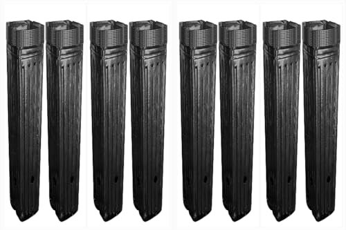 Macetas para árbol de vivero, 40 macetas altas para plantas de semillero, maceta alta resistente, planta grande para interiores y exteriores, maceta de árbol, macetas para plantas