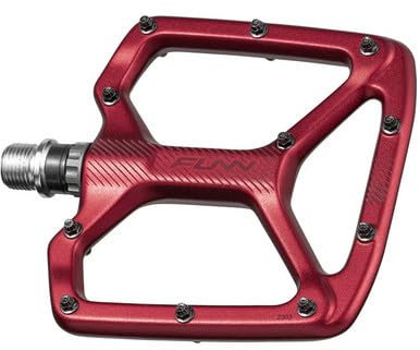 FUNN Python V2 Red Flat Pedal inkl. langen Pins