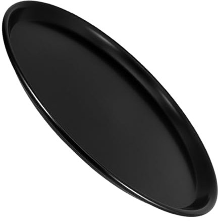 CONGARTENO Pizzaofen Crisper Antihaftbeschichtet 12 Zoll Rundes Backblech Aus Hitzebeständiger Legierung Mit Rutschfester Kante Für Backofen Und Gefrierschrank