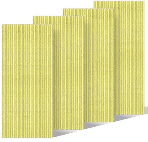 Einfa Glitter Gold Hot Glue Sticks - 48 PCS Glue Gun Sticks 7mm x 200mm - Adhesive 7mm Glue Sticks for Glue Gun - Hot Melt Glue Stick DIY - Glitter Glue Sticks Art Crafting