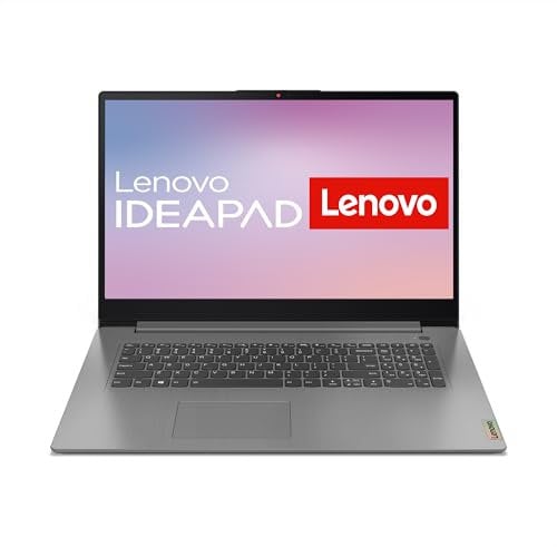 Lenovo IdeaPad 3 17ALC6 Laptop | 17.3 Full HD Display | AMD Ryzen 7 5700U | 12GB RAM | 512GB SSD | AMD Radeon Grafik | Windows 11 Home | QWERTZ | grau | 3 Monate Premium Care