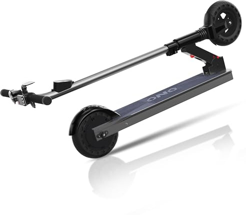 QnQ E Scooter, 500 WMotor, 20 km/h, 15 km Reichweite, 8 Zoll Faltbarer Roller, pannensichere Wabenreifen, Kinder und Jugendliche