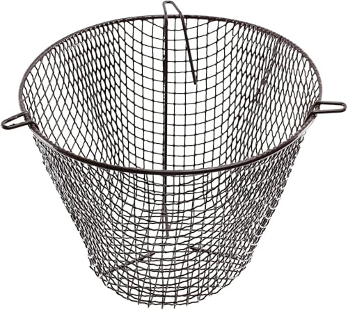 Team Controls Universal Plastic Coated Circular Guard Basket Cage Cover Brown, 11.5 Dia x 9 D - Suitable for Boiler Flue Terminal Guard, CCTV Camera, Lighting etc
